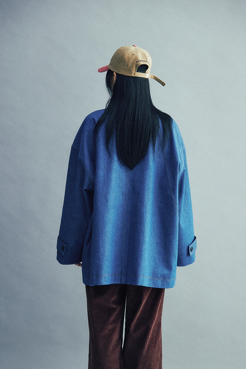 KOOKEESEE Slub Denim Jacket