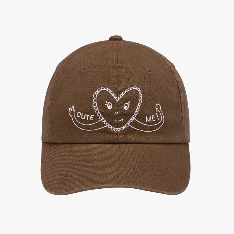 ROSSMOOR（ロスムーア）の「Cute heart cap _brown（Hats）」