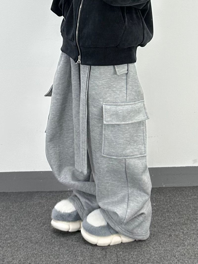 ボールドストラップフリースパンツ