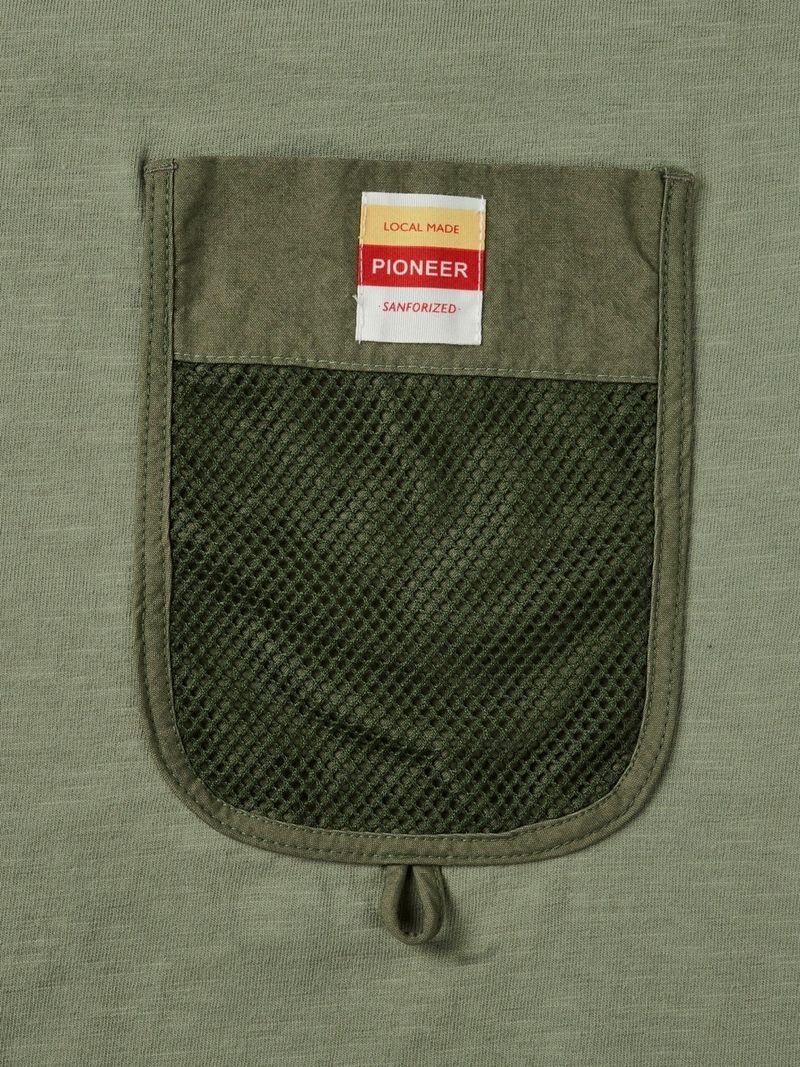 Fishing Pocket Short Sleeve 4COLOR