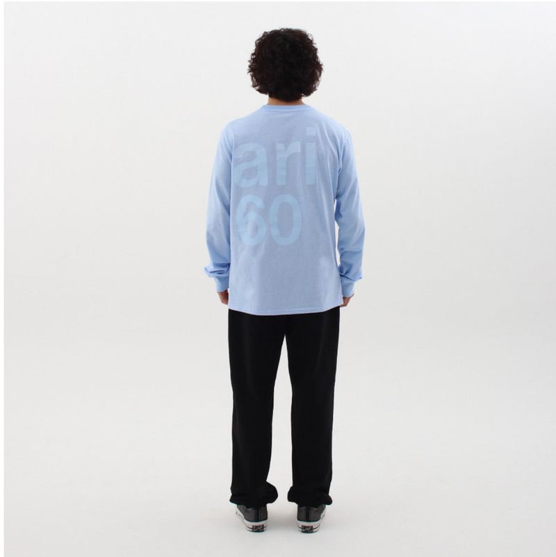 BASIC SAFARI L/S TEE (SKY)