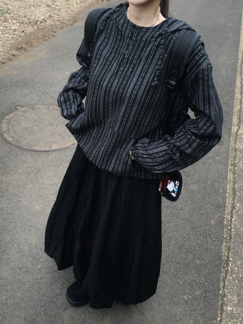 Daily Wide Balloon Skirt (2c)  