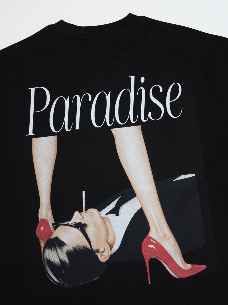 PARADISE Tシャツ - ブラック
