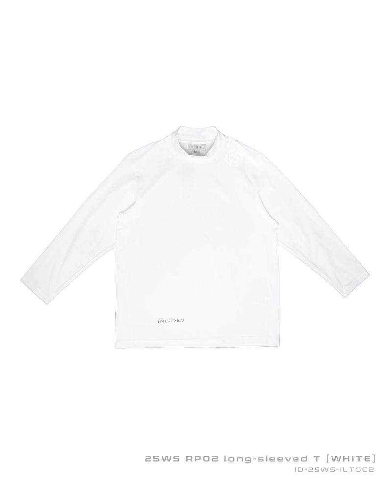 INCODER（エンコーダー）の「25WS RP02 ロングスリーブ ティー [WHITE]（トップス）」