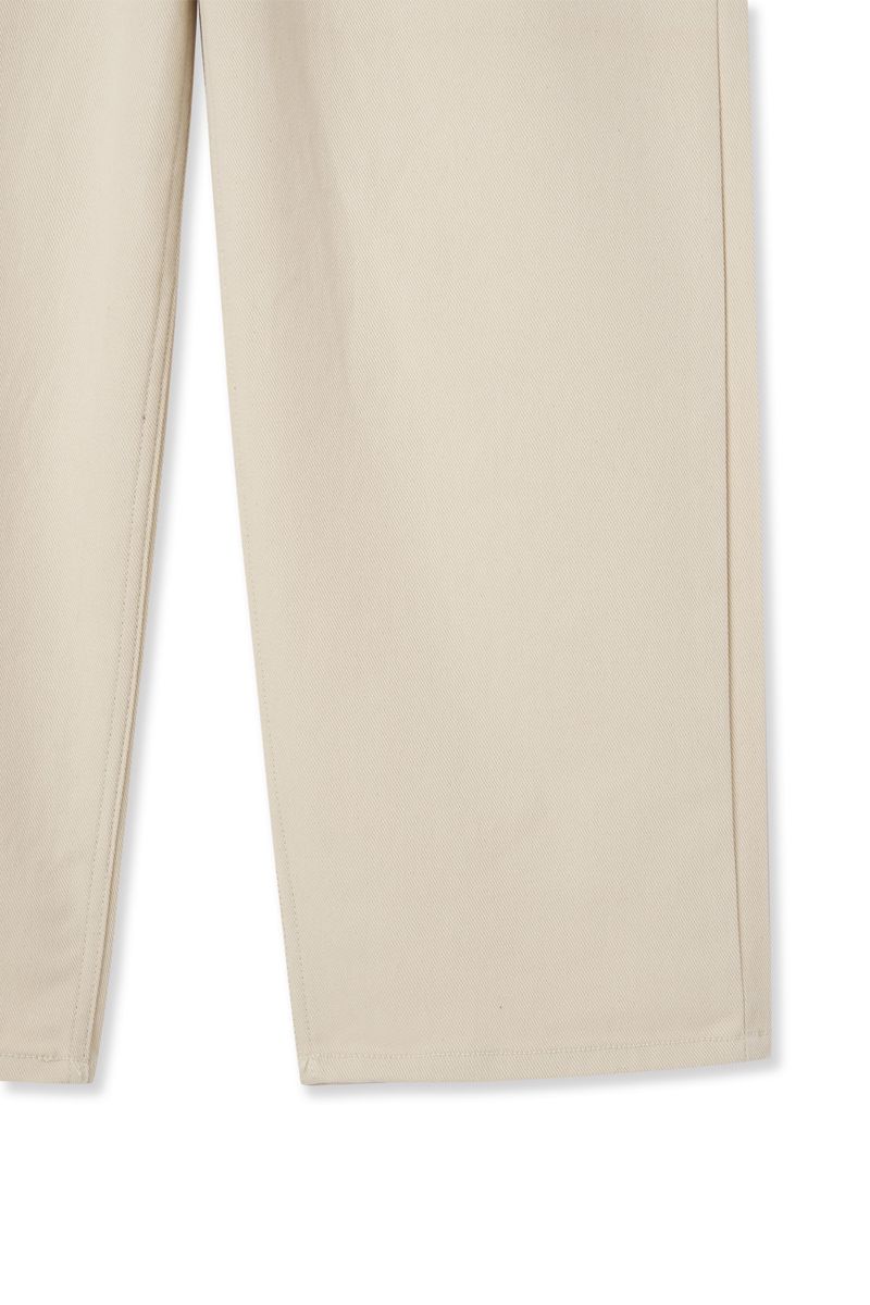 Detail Wide Cotton Pants 3COLOR