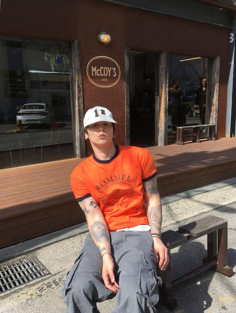 No.1759 MC ringer half T (4color)