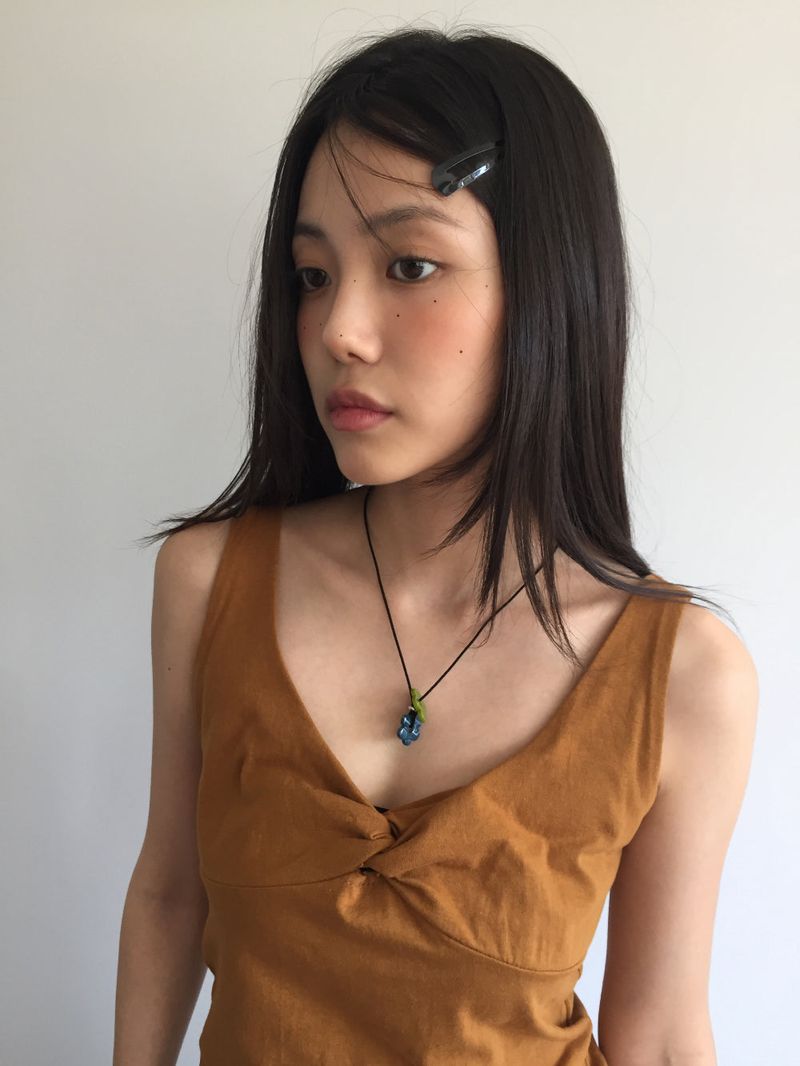 DUGGY（ダギー）の「Silver Ball Flower Necklace (3color)（Accessories）」