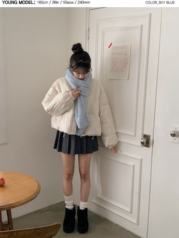 Winter Cozy Wool Muffler (2color)