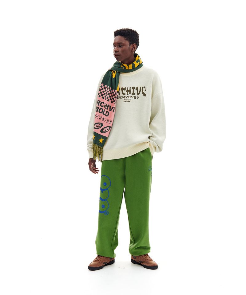 JP LOGO MUFFLER (GREEN)