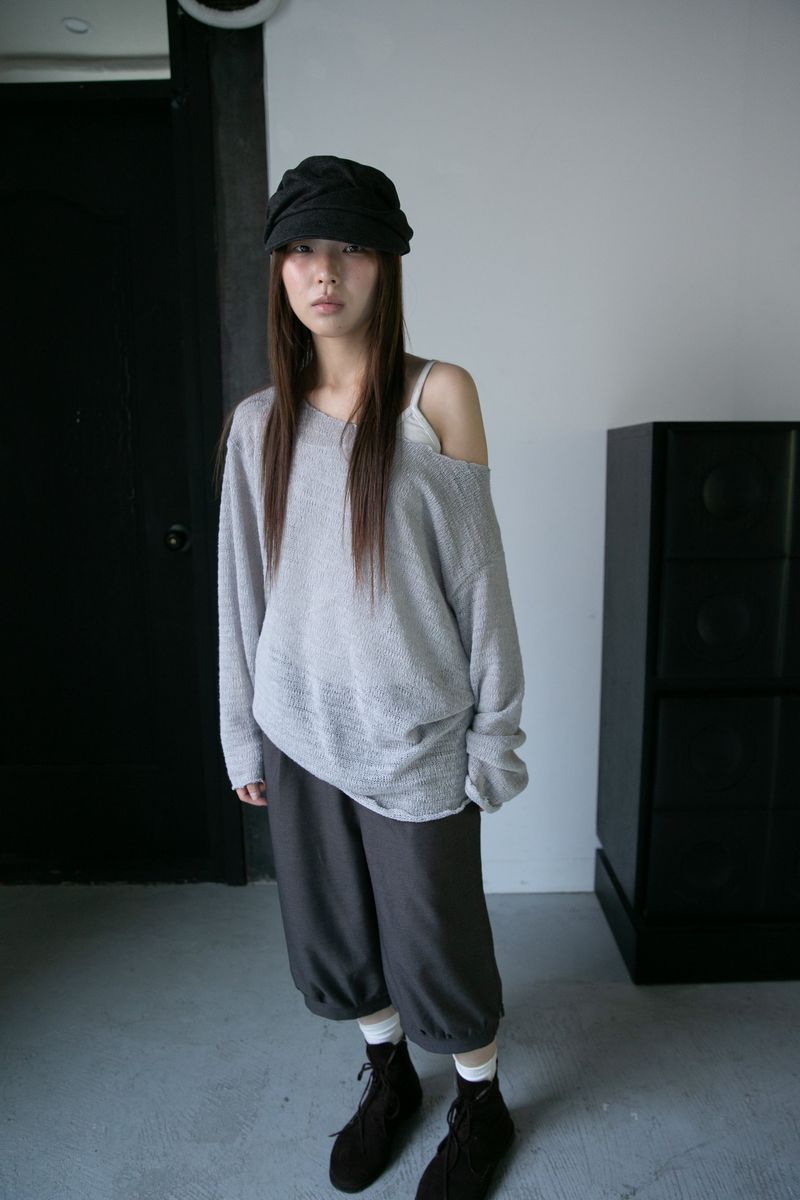twist woolen cap(4colors)