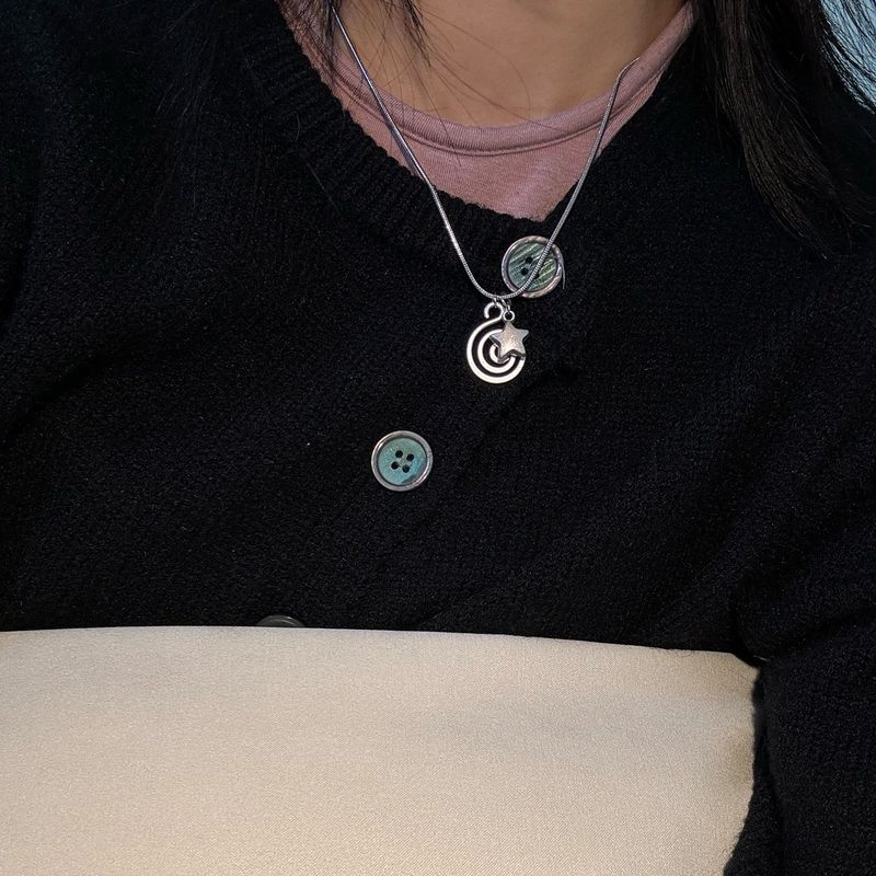 spiral star necklace