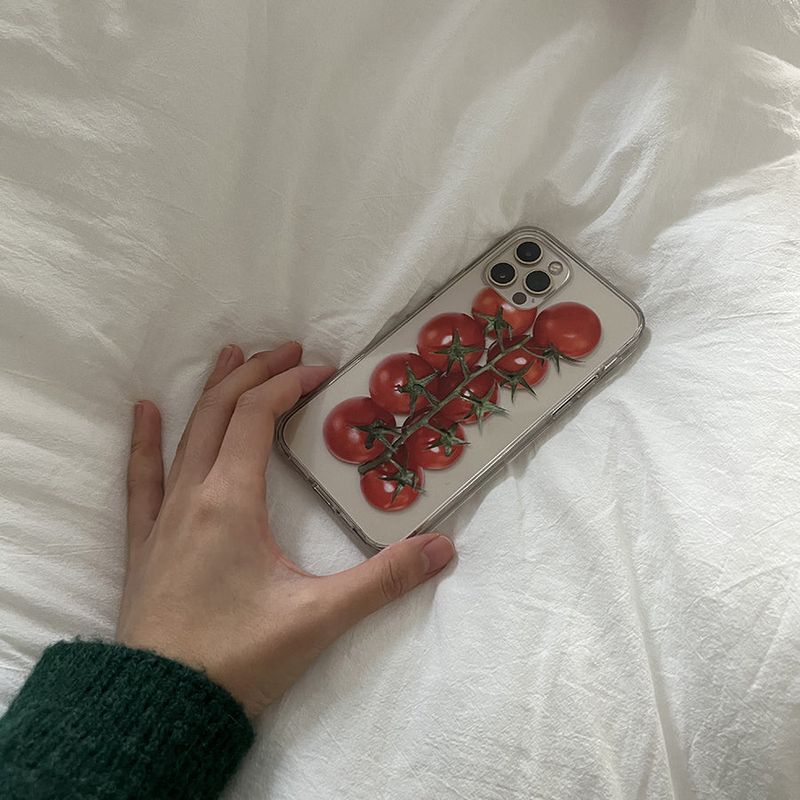inimini(イニミニ)の「Tomato case - jelly hard(Smartphone Accessories)」