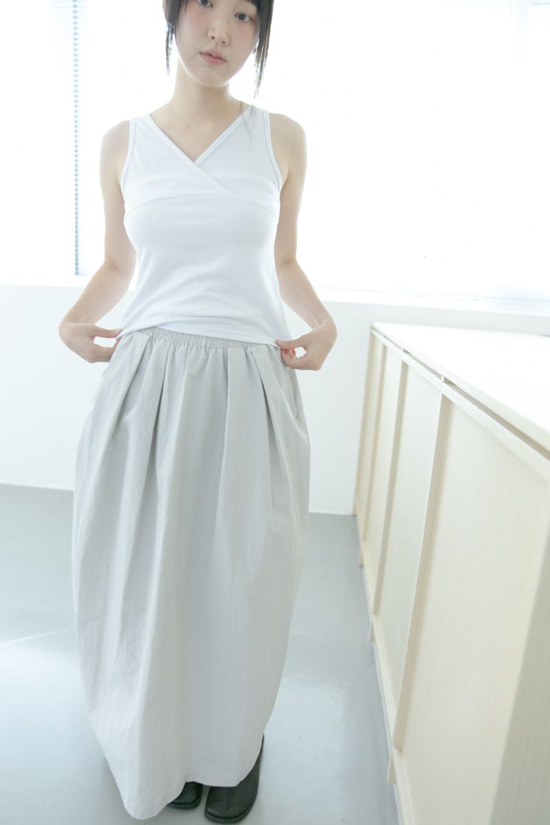 nylon balloon skirt(2colors)