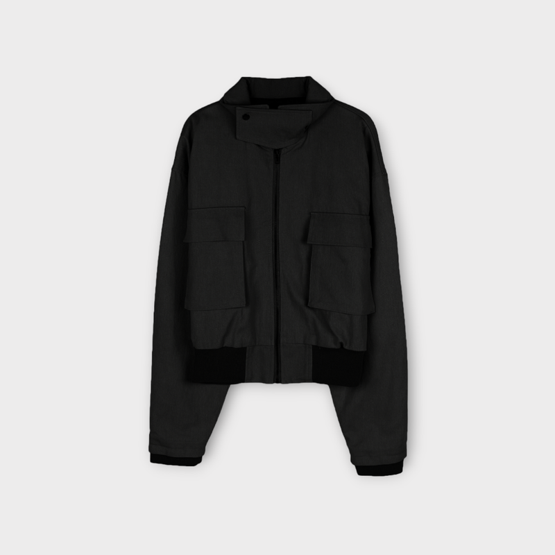 Kant Double Collar Blouson (2color)