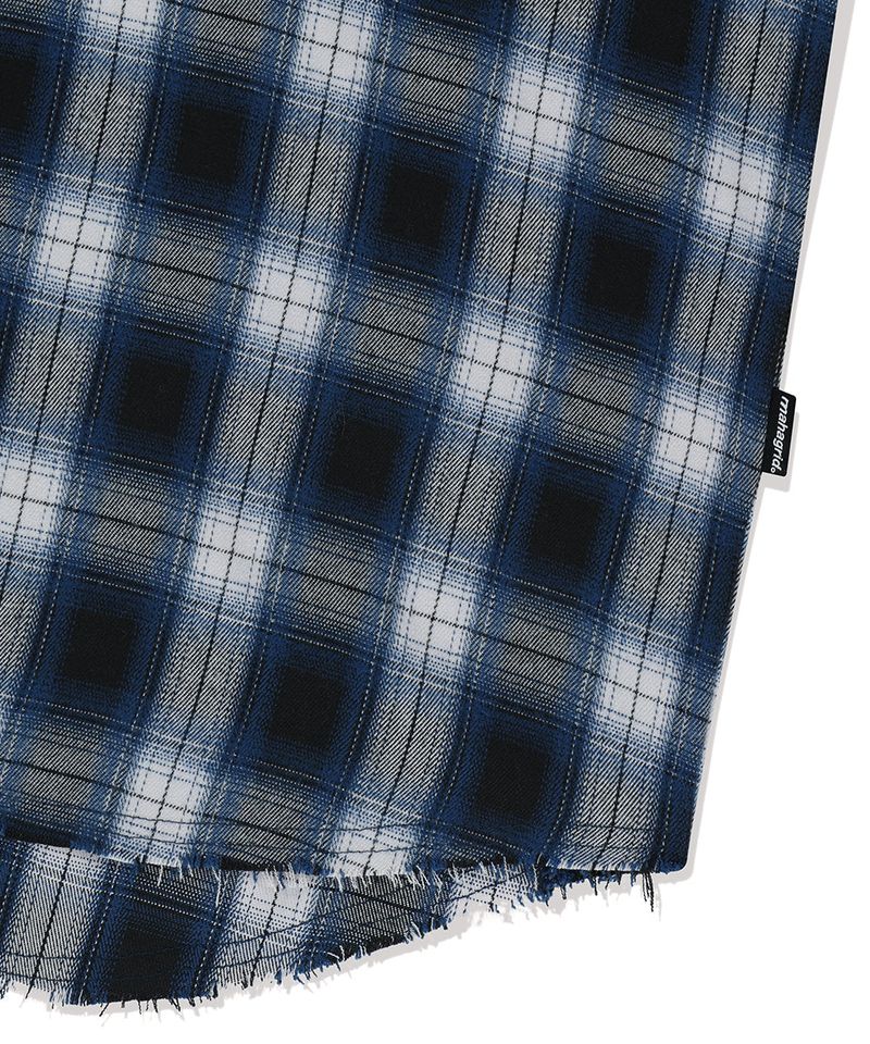 RAW CUT OMBRE SHIRT