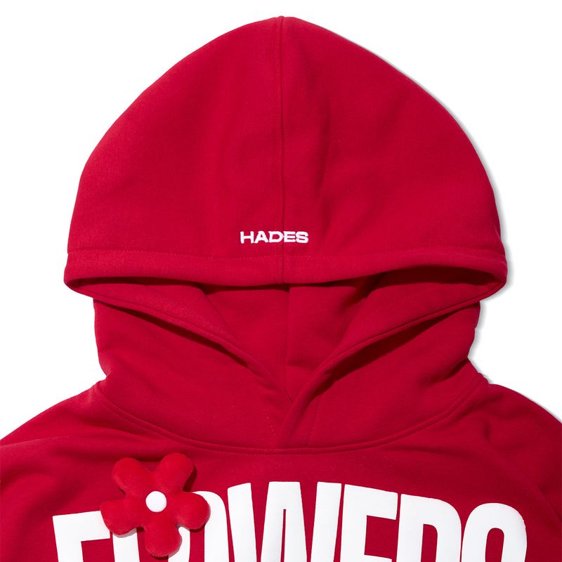 HADES FLEURS RED HOODIE