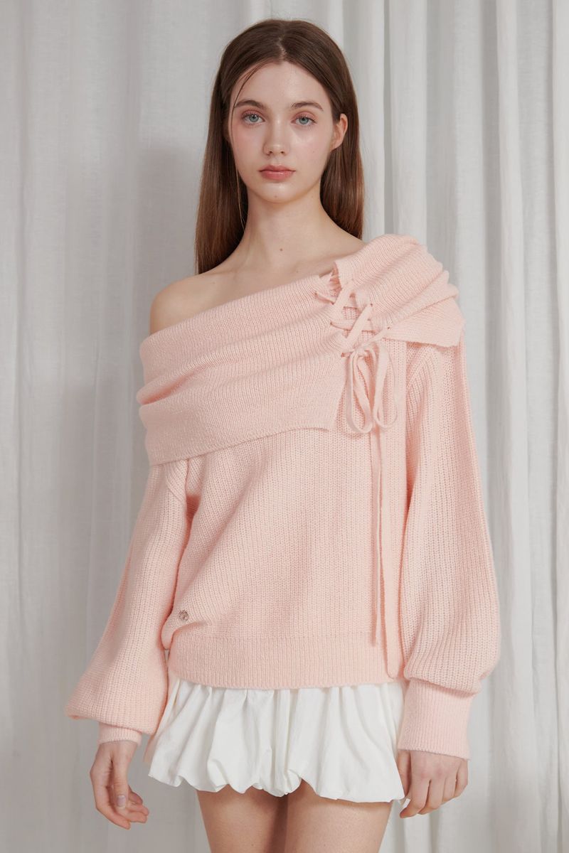 KAREN CORSET KNIT pink
