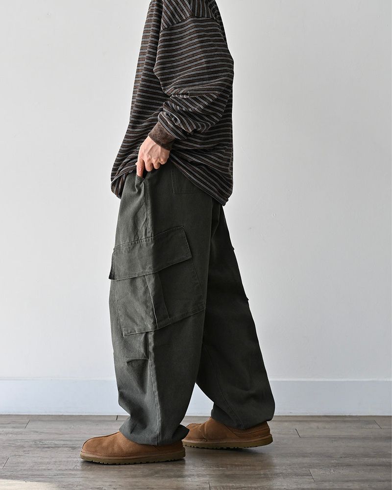 SPM PEACH COTTON CARGO PANTS