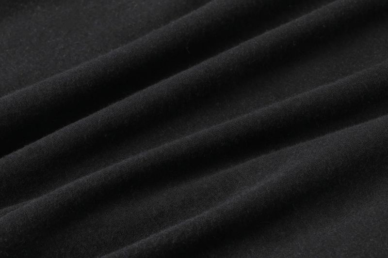 Serene drape top - black