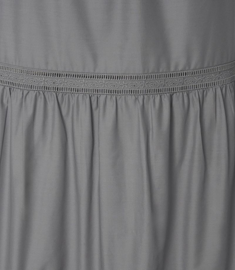 Pure Lace Frill Long Skirt