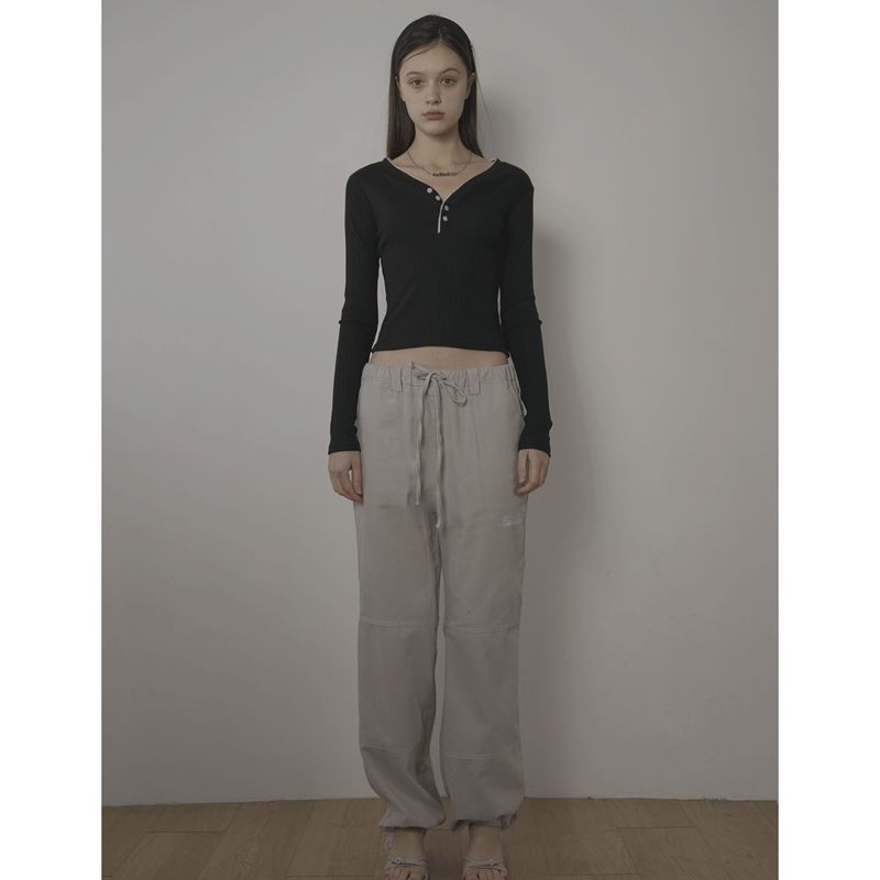 DAISY TOP-BLACK