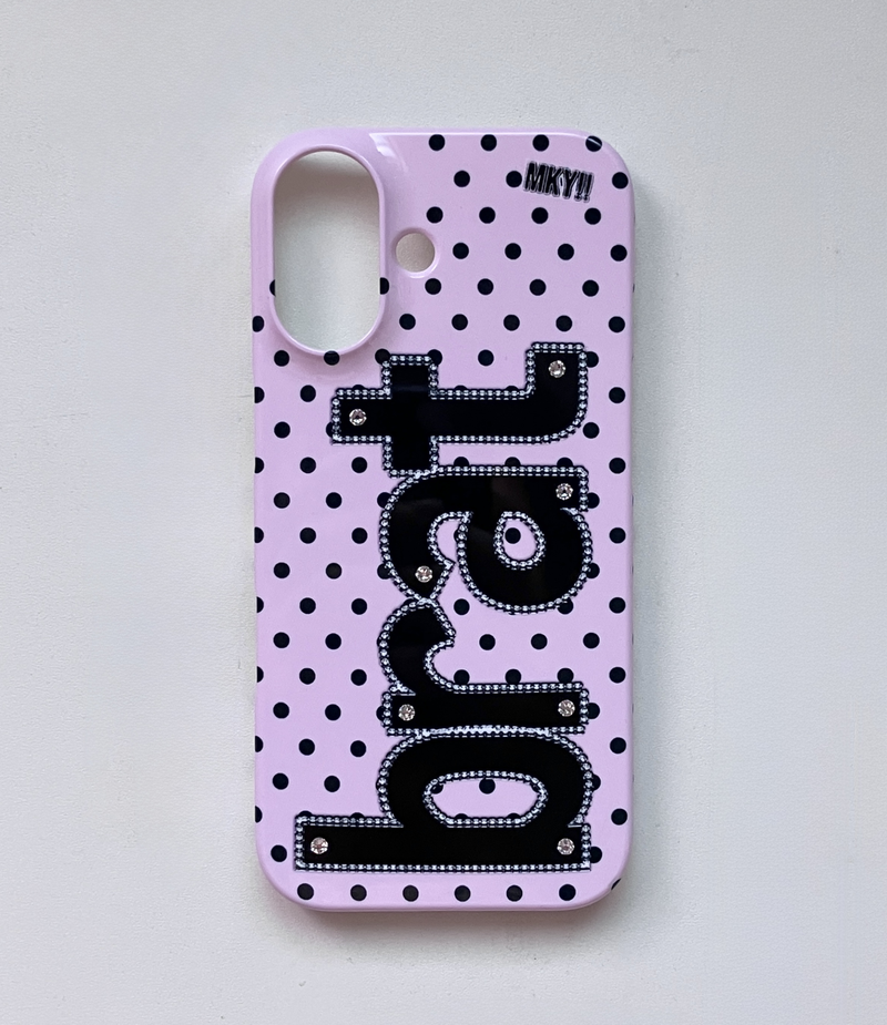meekanuy（ミカヌ）の「【MADE】ブラット ハードケース [BABY PINK♥]（スマホグッズ/小物）」