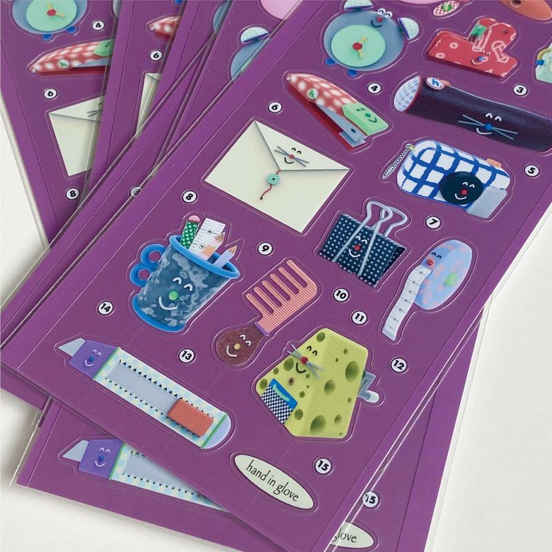 stationery sticker