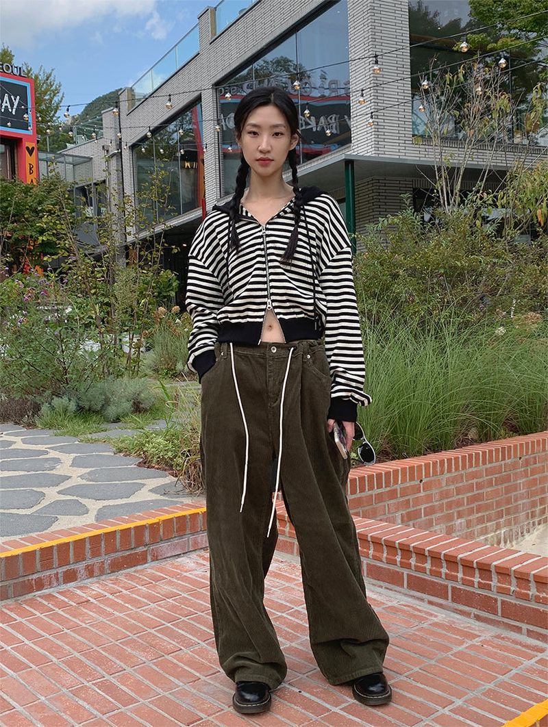 STOPPER WIDE CORDUROY PANTS (3COLOR)