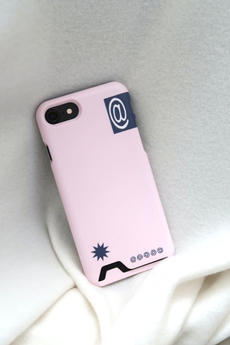 [MADE] at sign card case (pink)