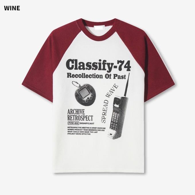 (UNISEX) Classify Raglan Short Sleeve Knit 26SS-014