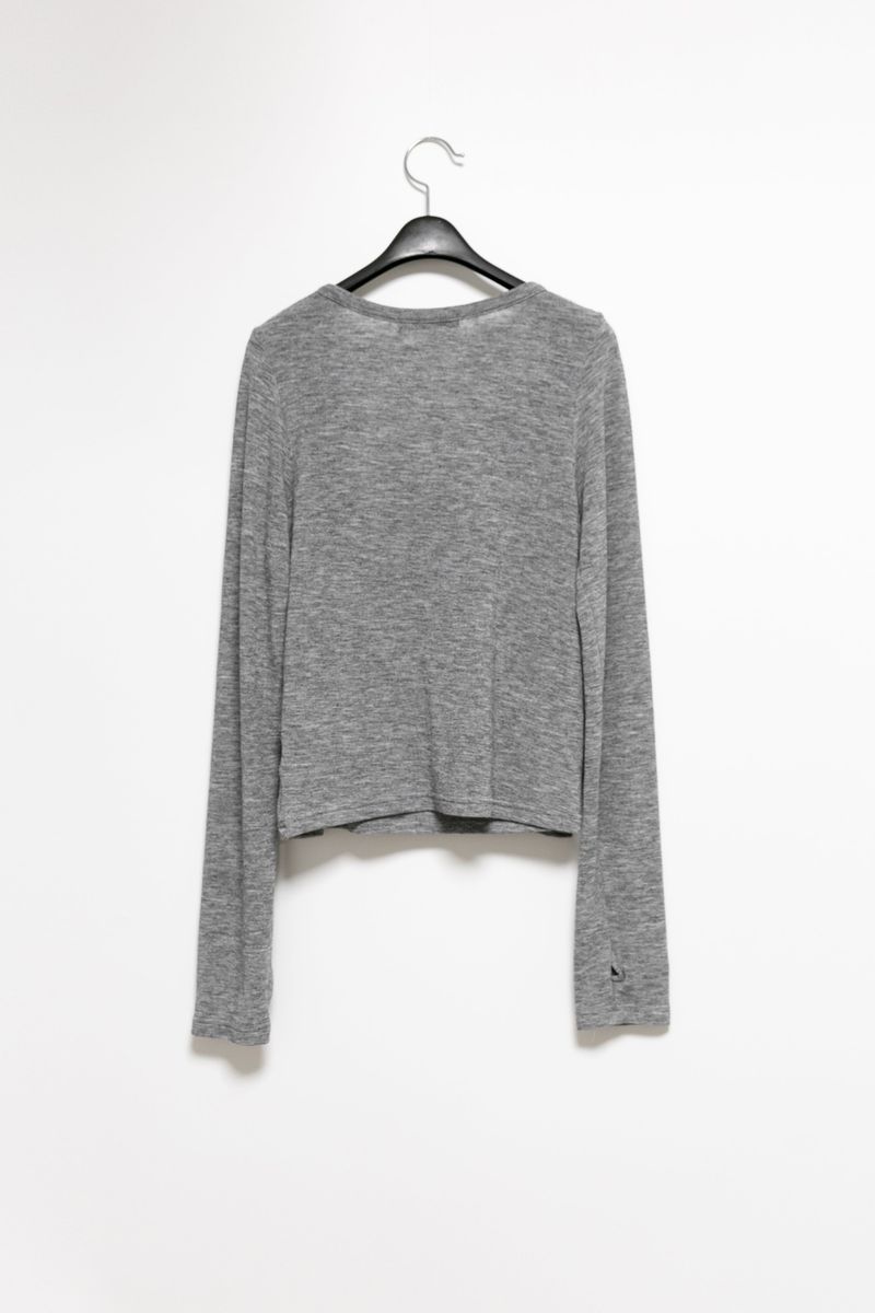 melange layered cardigan top(3colors)