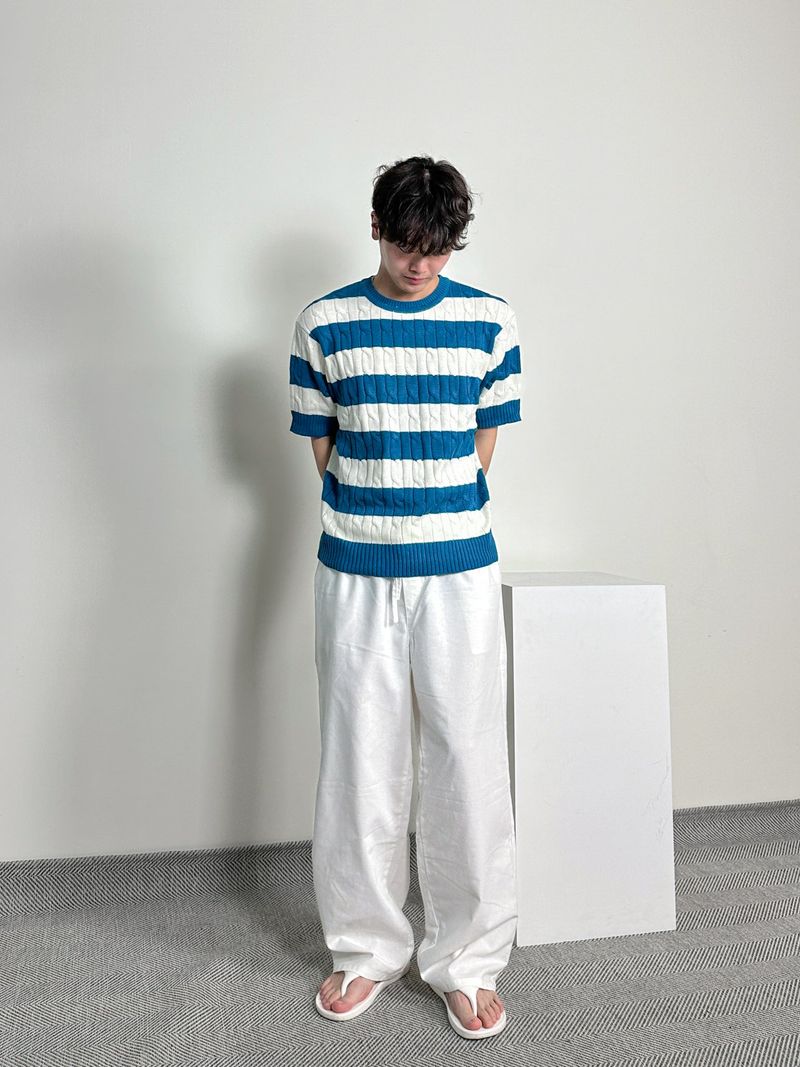 Los Linen wide pants