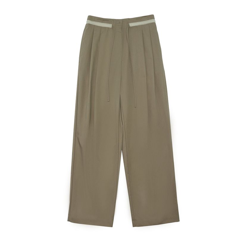 STRING LINE PANTS - BEIGE