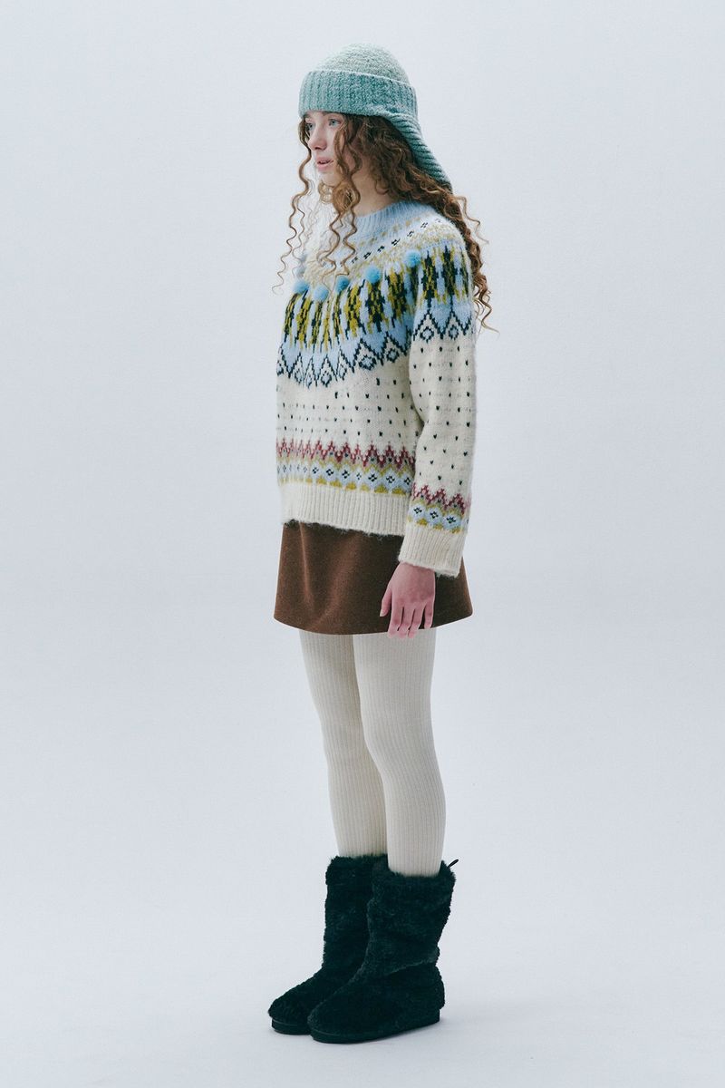 Frostberry Jam Knit [Ivory]
