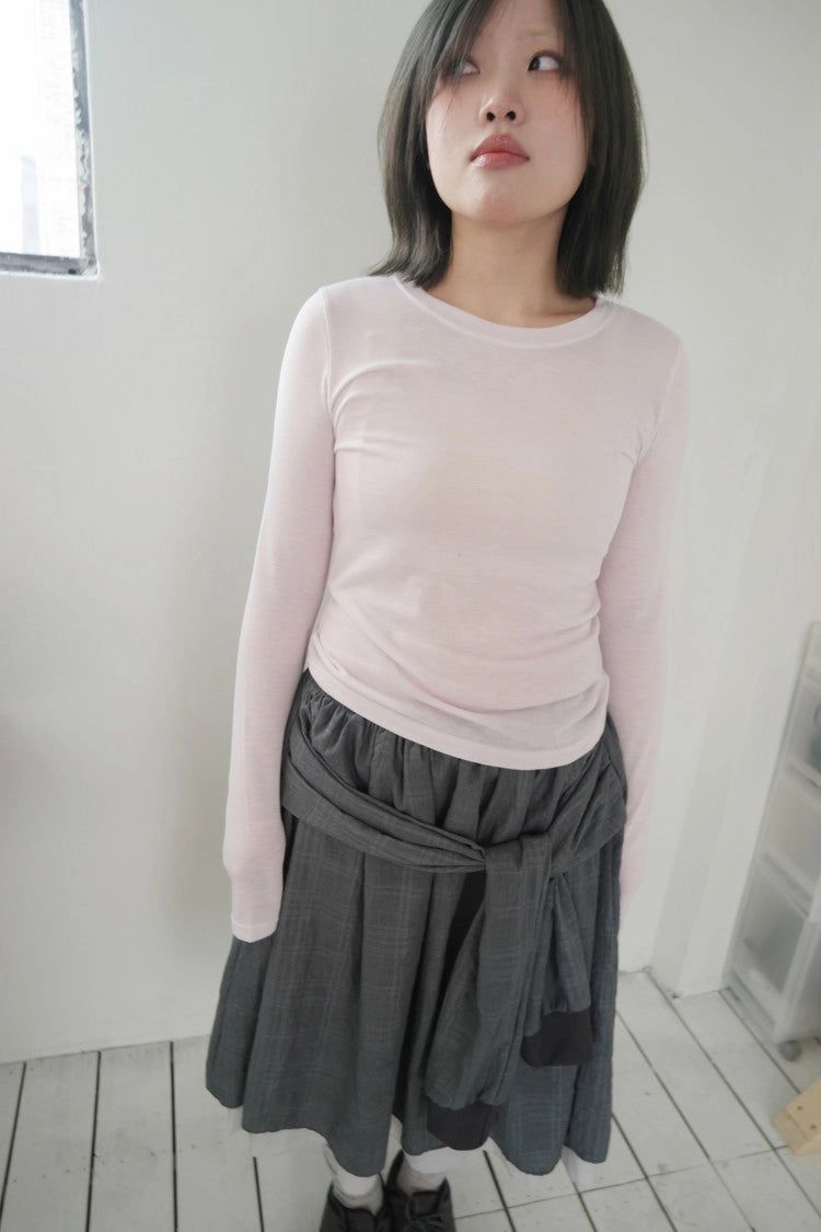 callhag（コールハグ）の「melody sleeve T (5c)（Tops）」