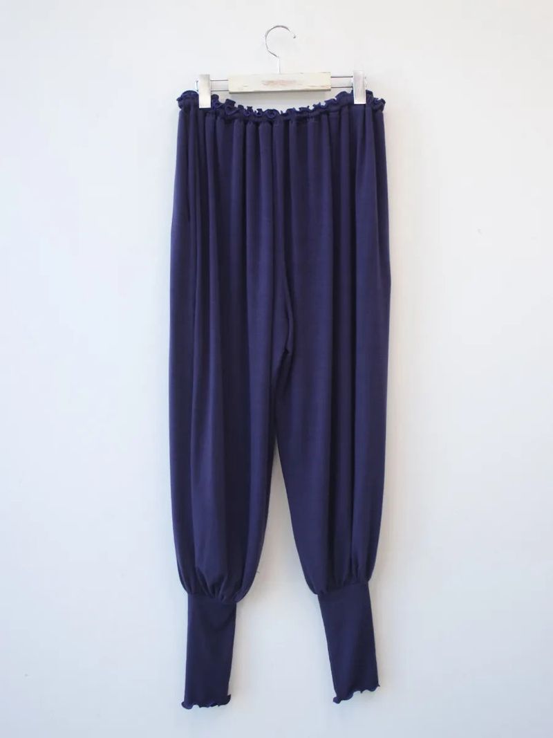 shirring loose pants
