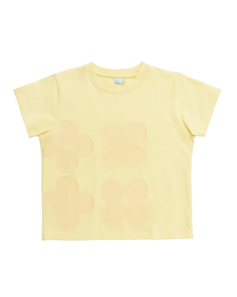 printing logo basic top / lemon