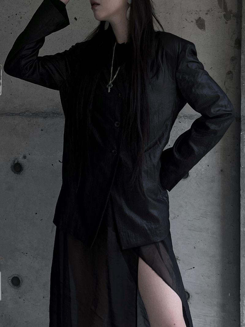 cliche wave anorak jacket (2color)
