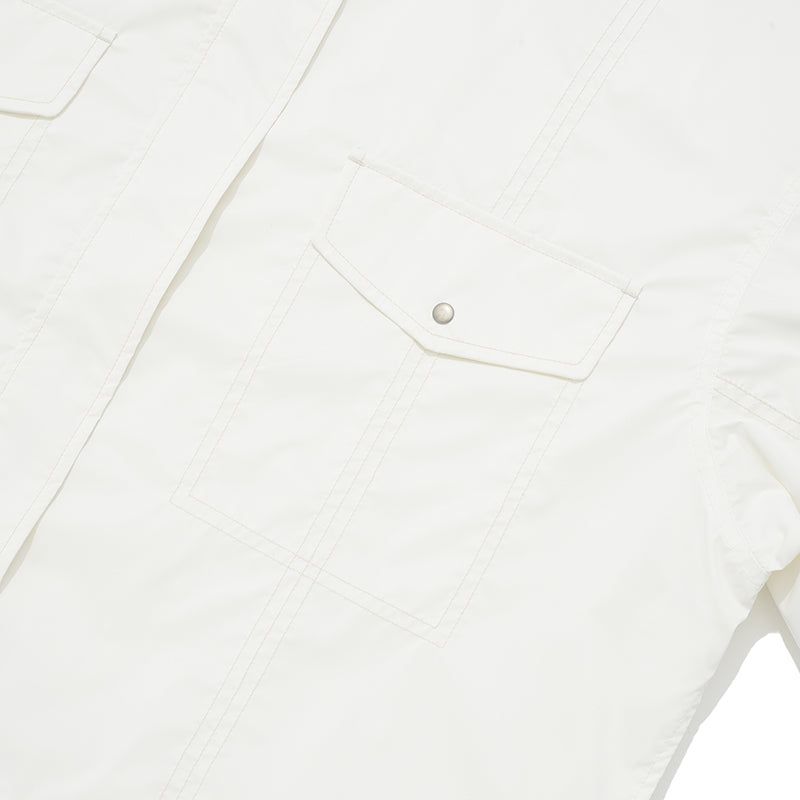 COLLECTION SOFT VELVET WOVEN JUMPER [WHITE]