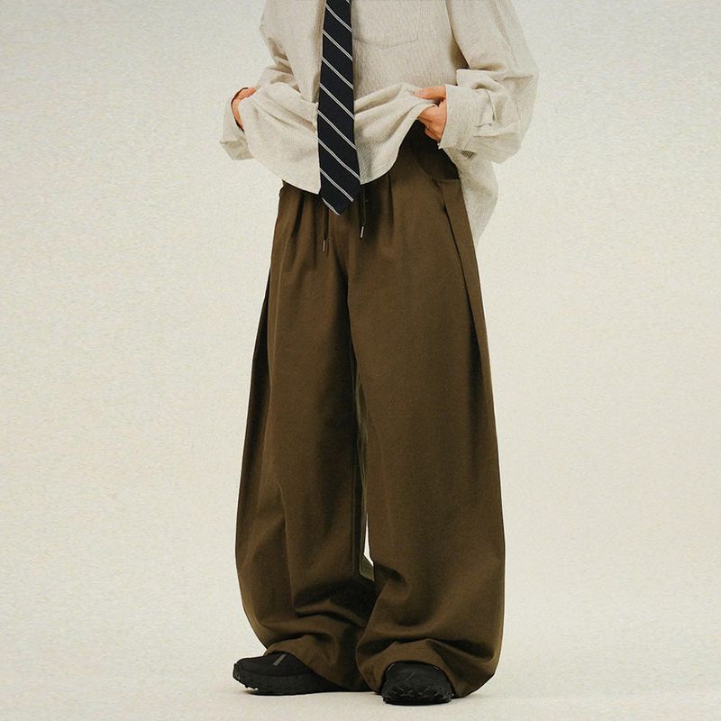 SEMIKAJI（セミカジ）の「LD Ring Balloon Tuck Wide Pants（Pants）」
