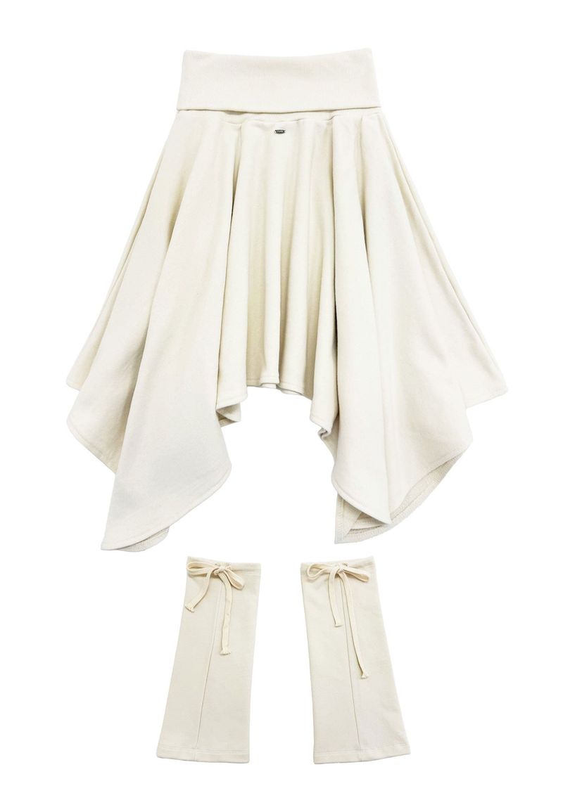 WARMER SKIRT IN CREAM