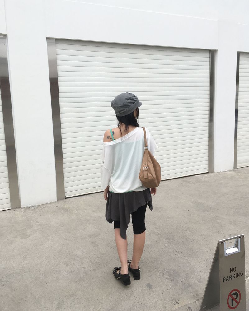 Folding flare skirt