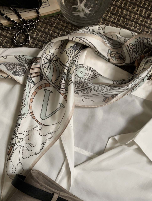 Norton Silk Scarf / 1 color