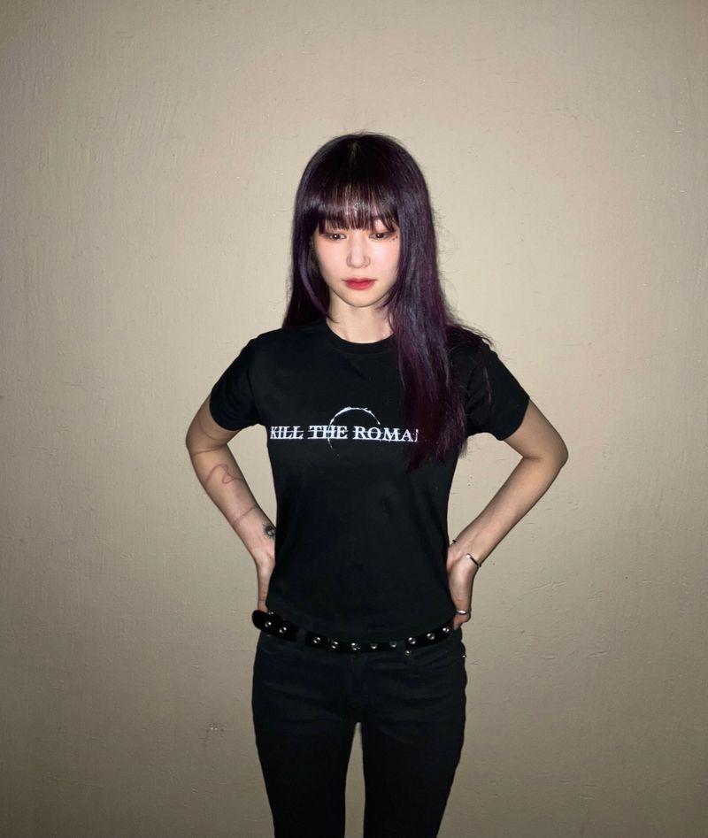 KILL THE ROMANCE T-SHIRT BLACK (WOMAN)