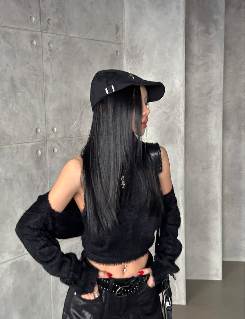 block soft knit bolero