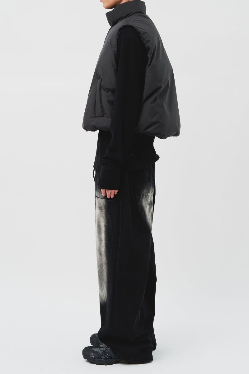 Toa Cropped Padding Vest (2color)