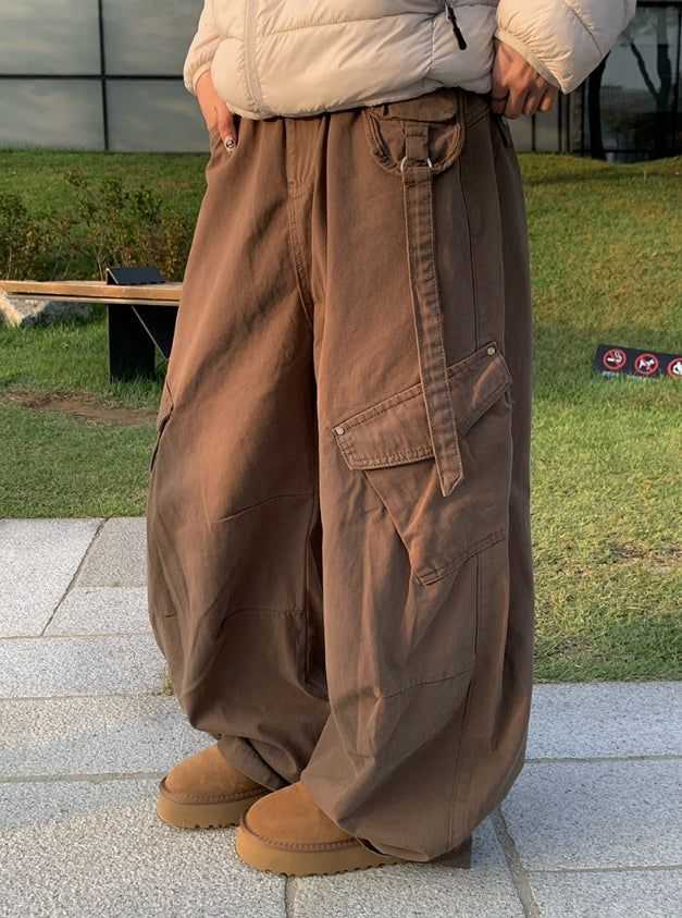 anyonemore（エニーワンモアー）の「カーソンポケットビッグカーゴワイドパンツ（パンツ）」