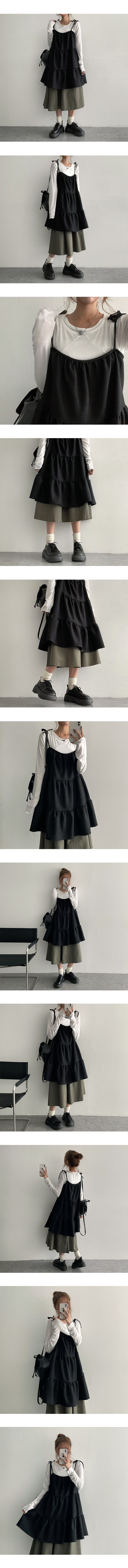 Partter Suede Cancan Mini Dress