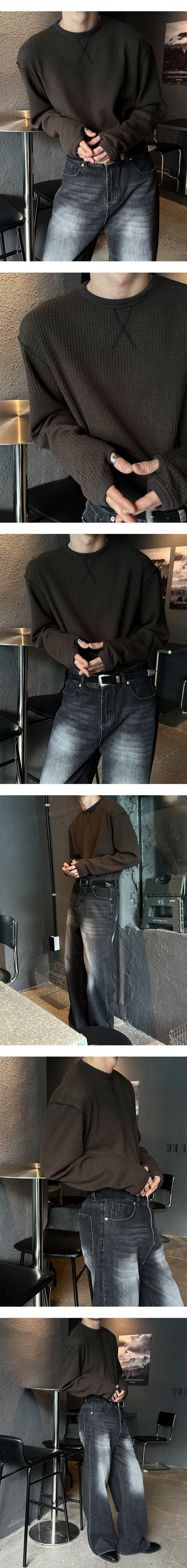 [F/W] ウールワッフルウォーマースリーブ (3color)