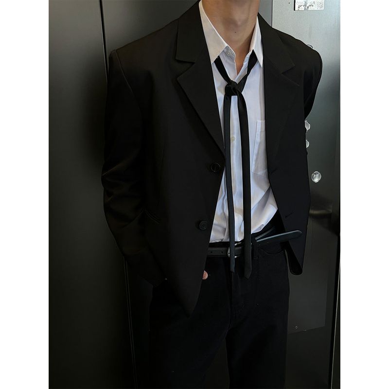 LAURANT（ロラン）の「[S/S] Minimal crop blazer(2color)（Jackets/Outerwear）」